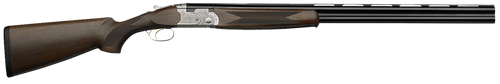 Beretta USA J686FP8 686 Silver Pigeon I 20 Gauge 28 Gauge Break Open 3" 2rd 28" Steelium Vent Rib Barrel, Engraved Silver Receiver, Checkered Oiled Walnut Stock, Right Hand
