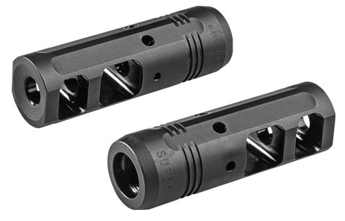 SureFire PROCOMP762 ProComp Muzzle Brake Black Nitride Steel with 5/8"-24 tpi Threads & 2.70" OAL for 7.62mm AR-10