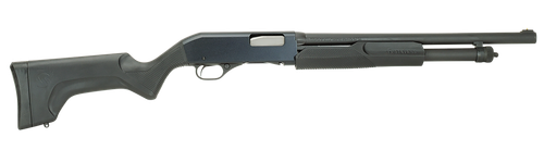 Stevens 19486 320 Security Full Size 12 Gauge Pump 3" 5+1 18.50" Matte Black Carbon Steel Barrel, Matte Black Aluminum Receiver, Fixed Matte Black Synthetic Stock, Ambidextrous