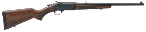 Henry H01544 Single Shot  44 Rem Mag Caliber with 1rd Capacity, 22" Barrel, Overall Blued Metal Finish & American Walnut Stock, Right Hand (Full Size)