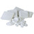 ROUND COTTON TWILL PATCHES, .75'', .17-.22 CAL, 1000 PACK
