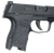 Talon Grips 021R Adhesive Grip  Textured Black Rubber for Sig P365