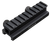 TruGlo TG8980B Picatinny Riser Mount  Matte Black Anodized