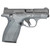 S&W Exclusive "Blue Titanium" M&P Bodyguard 2.0 Thumb Safety Handgun .380 Auto 10(1)&12(1)rd Magazines 2.75" Barrel Titan Blue Grip