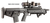 Kel-Tec RDBBLK RDB  5.56x45mm NATO 20+1 17.30" Black Receiver Fixed Bullpup Black Stock Black Polymer Grip