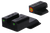 TruGlo TG231MP4C Tritium Pro  Black | Green Tritium Orange Outline Front Sight Green Tritium Rear Sight