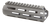 Q LLC 6HBMLOKHG Handguard  M-LOK Aluminum Gray Q LLC Honey Badger 6"