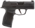 Sig Sauer 365X9BXR3P P365X  9mm Luger 12+1 3.10" Black Nitron Optic Ready/Serrated SS Slide, Black SS Frame w/Beavertail, Black Polymer Grips