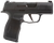 Sig Sauer 365X9BXR3P P365X  9mm Luger 12+1 3.10" Black Nitron Optic Ready/Serrated SS Slide, Black SS Frame w/Beavertail, Black Polymer Grips