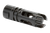 Griffin Armament XHP762FCM Gate-LOK Flash Comp Black Nitride 17-4 Stainless Steel with 5/8"-24 tpi Threads, 2.77" OAL & .863" Diameter for 30 Cal 30SD, M4SD Silencers & QD Blast Shield