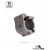 AR-15 CLAMP ON TITANIUM ADJUSTABLE GAS BLOCK .875'' GRAY