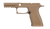 Sig Sauer GRIPMODXCA943SMCOY P320 Grip Module X-Series Carry (Small Size Module), 9mm Luger/40 S&W/357 Sig, Coyote Polymer, Fits Sig P320 (3.90" & 4.70")