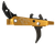 CMC Triggers 47407 Drop-In Yella Jacket Combat Trigger Group 2.0 Single-Stage Curve with 2.50 lbs Draw Weight, Black w/ Yellow Housing