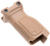 Strike Industries ARCMAGLFDE Angled Vertical Grip Long Flat Dark Earth Polymer with Cable Management Storage for M-LOK Rail