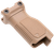 Strike Industries ARCMAGLFDE Angled Vertical Grip Long Flat Dark Earth Polymer with Cable Management Storage for M-LOK Rail