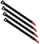 Magpul MAG1442BLK DAKA Gear Straps Black/Red 12" Long 4 Pack