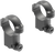 Leupold 49944 Ringmounts  Matte Black Ruger M77 1"  Super High
