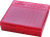 MTM Case-Gard P1004529 Ammo Box Flip-Top Multi Caliber Clear Red Polypropylene 100rd