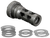 Yankee Hill 4302MB24A QD Light Tactical Muzzle Brake made of Black Finish Steel with 5/8"-24 tpi Threads for 30 Cal AR-Platform