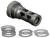 Yankee Hill 4302MB24A QD Light Tactical Muzzle Brake made of Black Finish Steel with 5/8"-24 tpi Threads for 30 Cal AR-Platform