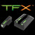 Truglo TFX Tritium/Fiber-Optic Day/Night Sights Fits Ruger SR9 / SR9C SR40 / SR40C SR45 - White Outline Front/Rear Green