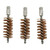DOUBLE-TUFF BRONZE SHOTGUN BRUSH 16 GAUGE 3 PACK