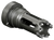 Yankee Hill 310228A Phantom Flash Hider Black Phosphate Steel with 1/2"-28 tpi Threads for 5.56x45mm NATO AR-Platform