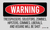 TekMat TEK42TRESPASSERS Trespassers Will Be Shot Door Mat Multi-Color Rubber 25"x42"