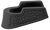 Hogue 18020 OverMolded Extension Base Pad Cobblestone Fits Sig Sauer P365 10rd Black Rubber