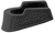 Hogue 18020 OverMolded Extension Base Pad Cobblestone Fits Sig Sauer P365 10rd Black Rubber