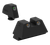 Meprolight USA 102243391 Tru-Dot  Green Tritium White Outline Front Sight-Orange Tritium White Outline Rear Sight Glock 17/17L/19/22/23