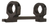 DNZ 32700 Game Reaper-Remington Scope Mount/Ring Combo Matte Black 30mm