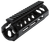 Firefield FF34057 Edge Handguard 6.62" 2-Piece M-LOK, Carbine Style Made of 6061-T6 Aluminum with Black Matte Finish for AR-15
