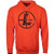 Leupold Distressed Reticle Performance Men's Hoodie Blaze Orange XL