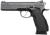 Cz Custom Shop 96336 A01-LD  9mm Luger 19+1 5" Match Grade Bull Barrel, Black Optic Cut/Serrated Steel Slide, Black Polycoat Steel Frame w/Beavertail, Black G10 Grip, Long Dustcover