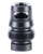 Dead Air DA135 Xeno Xero Black 4140 HT Alloy Steel M13.5x1LH Threads 1.105" OAL 0.99" Diameter 9mm