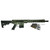 Great Lakes AR-15 Rifle .308 Win 20rd Magazine 16" Barrel Lichen Green with 5 OTF 3-1/2" Blade Knives
