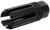 TacFire MZ1005N 6 Prong Flash Hider Black Nitride Steel with 1/2"-28 tpi Threads & 2.22" OAL for 5.56x45mm NATO AR-Platform