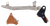 Timney Triggers ALPHAGLOCK5 Alpha Competition 9mm Luger/40 S&W/22 LR, Bronze Straight Trigger, Compatible w/Glock Gen5 & Glock 44