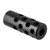 QUIET MUZZLE BRAKE 30 CALIBER 1/2-28 STEEL POLISHED BLUED