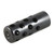 QUIET MUZZLE BRAKE 7 MM 1/2-28 STEEL BLUED
