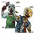 Birchwood Casey 35638 Darkotic Primal Cut Zombie Butcher/Lawyer Hanging Paper All Firearms 12" x 18" Impact Enhancement Splatter 8 Targets