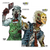 Birchwood Casey 35638 Darkotic Primal Cut Zombie Butcher/Lawyer Hanging Paper All Firearms 12" x 18" Impact Enhancement Splatter 8 Targets
