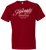 Hornady Gear 31873 Vintage Script  Red Cotton Semi-Fitted Large