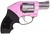 Charter Arms 53851 Undercover Lite Chic Lady Small 38 Special 5 Shot 2" High Polished Stainless Steel Barrel & Cylinder, Pink Aluminum Frame w/Black Finger Grooved Rubber Grip, Concealed Hammer