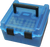 MTM Case-Gard R100MAG24 Deluxe Ammo Box  Blue Polypropylene 100rd