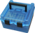 MTM Case-Gard R100MAG24 Deluxe Ammo Box  Blue Polypropylene 100rd