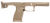 Strike Industries SMCBP320SFDE SMC Bravo  Flat Dark Earth Polymer Fits Sig P320