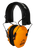 Walker's GWPRSEMBLZ Razor Slim Electronic Muff 23 dB Over the Head Blaze Orange/Black Polymer