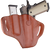 1791 Gunleather BH1M1CBRR BH1M1 Combo OWB 01 Classic Brown Leather Belt Slide Fits 4-5" 1911